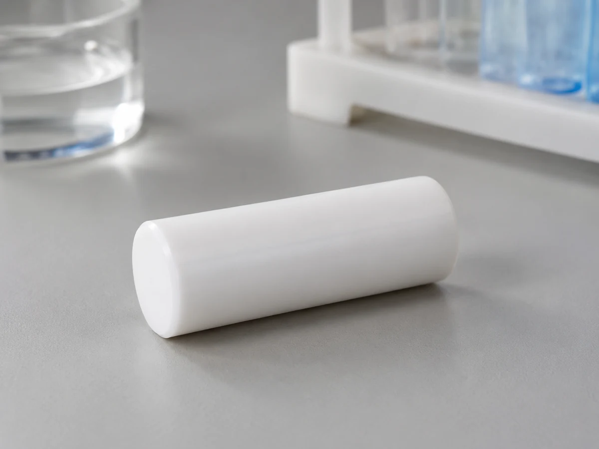 17 × 52 mm PTFE magnetic bar on a laboratory workbench