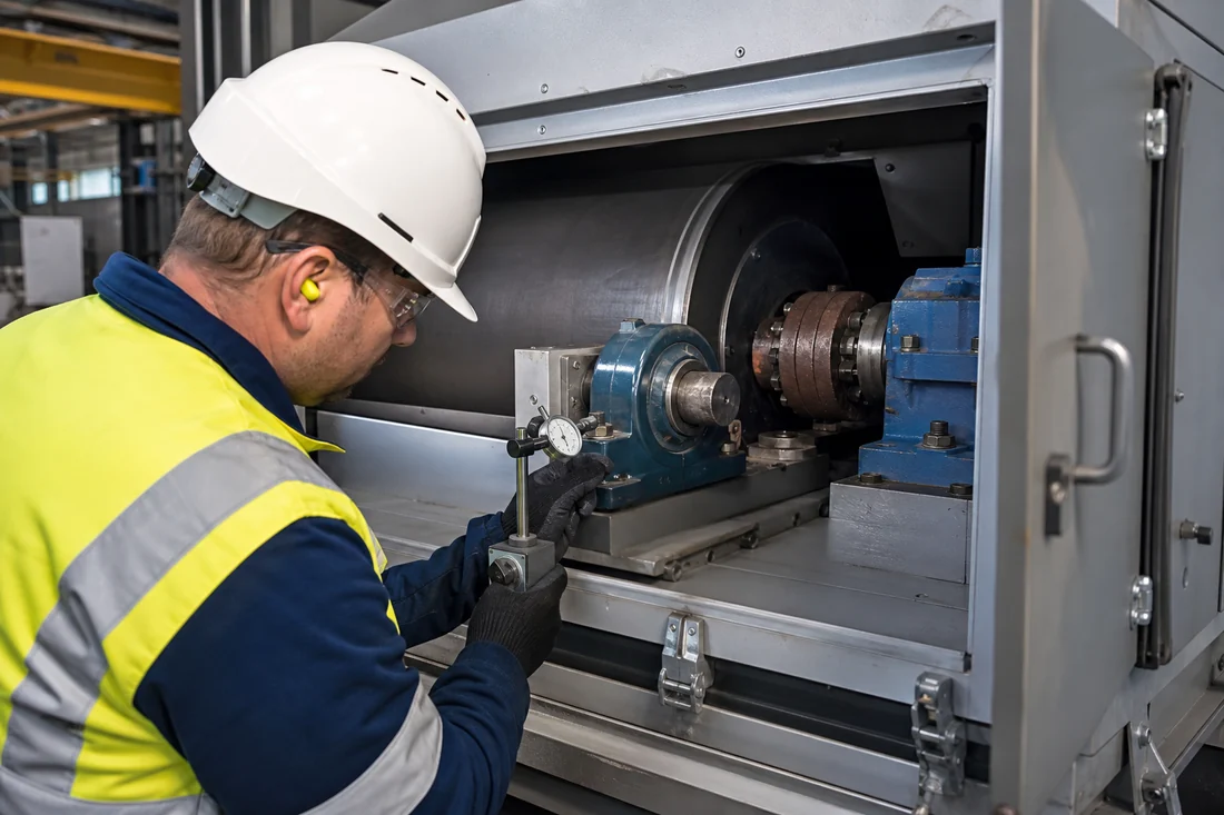 Magnetic Drum Drive Maintenance