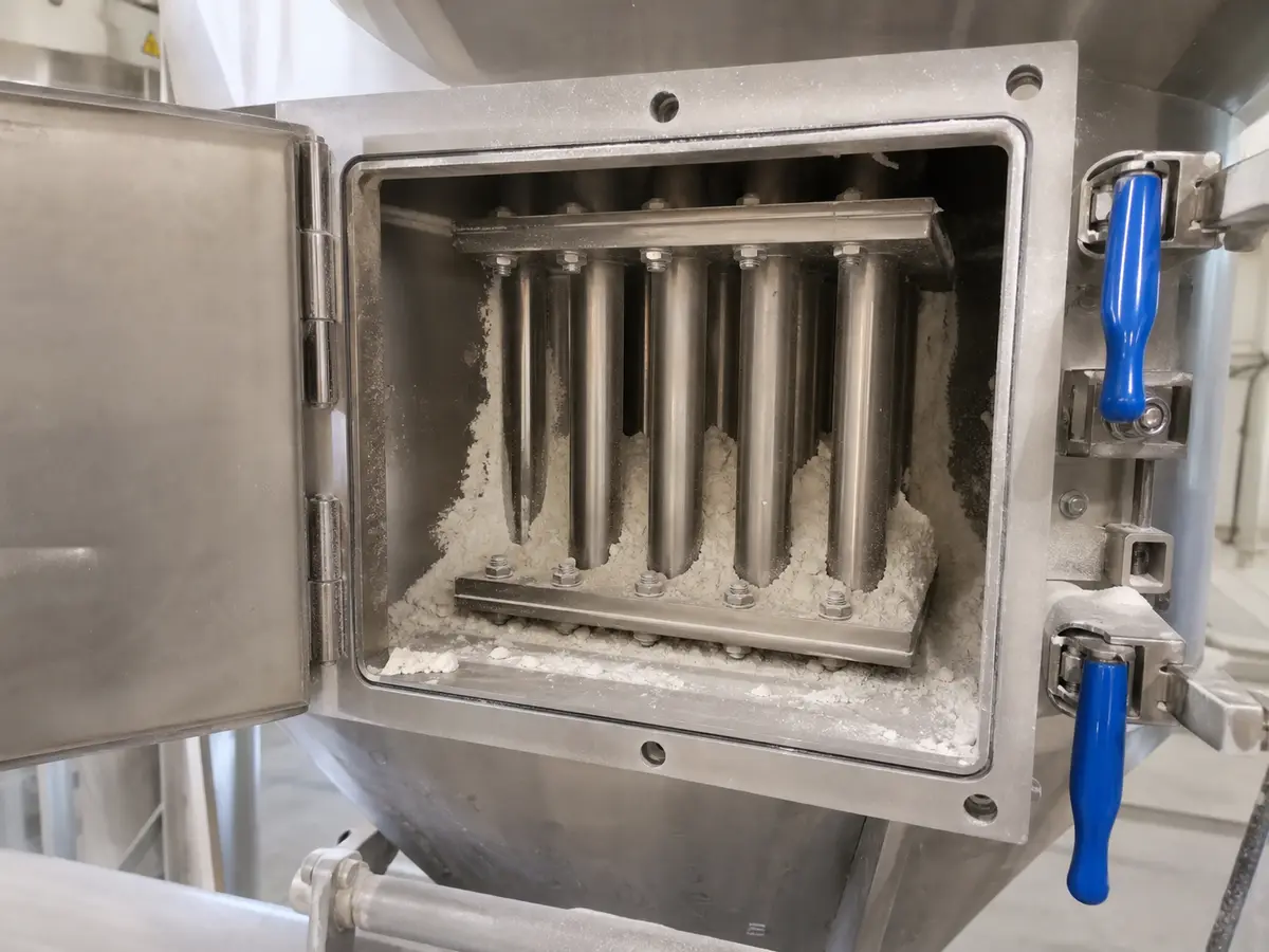 declaration vs test report industrial magnetic separation scene