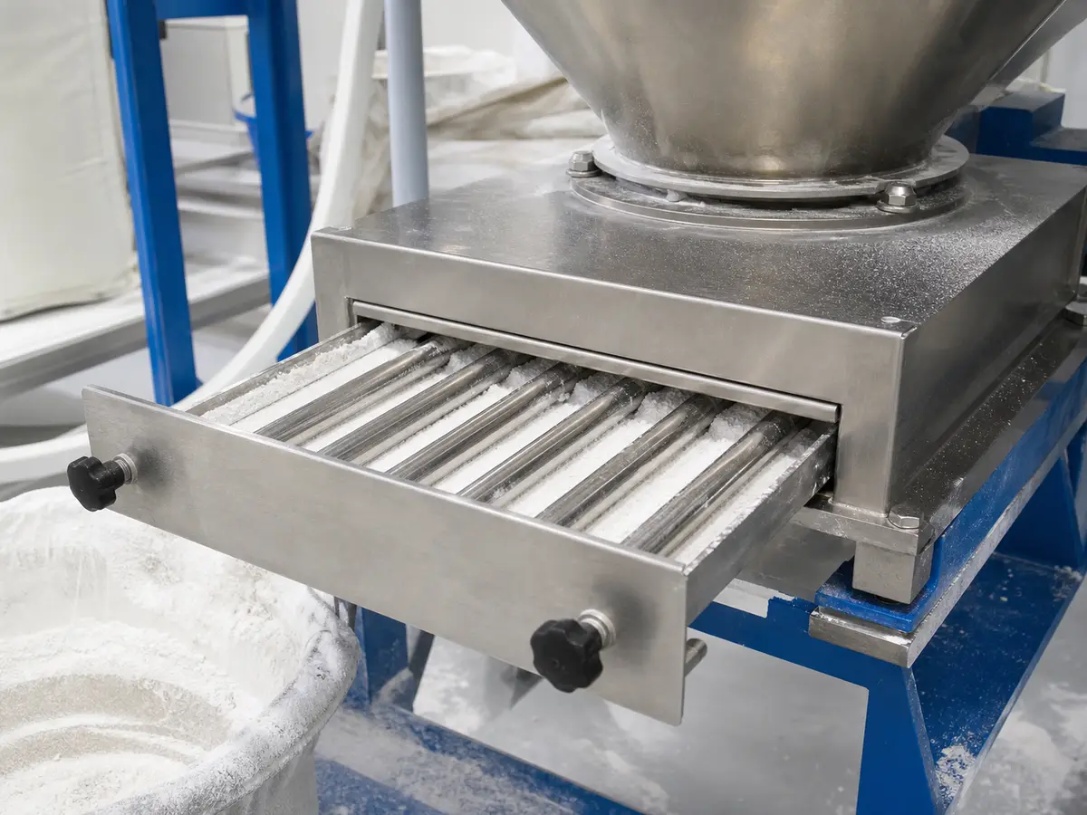 magnetic field strength vs gradient industrial magnetic separation scene