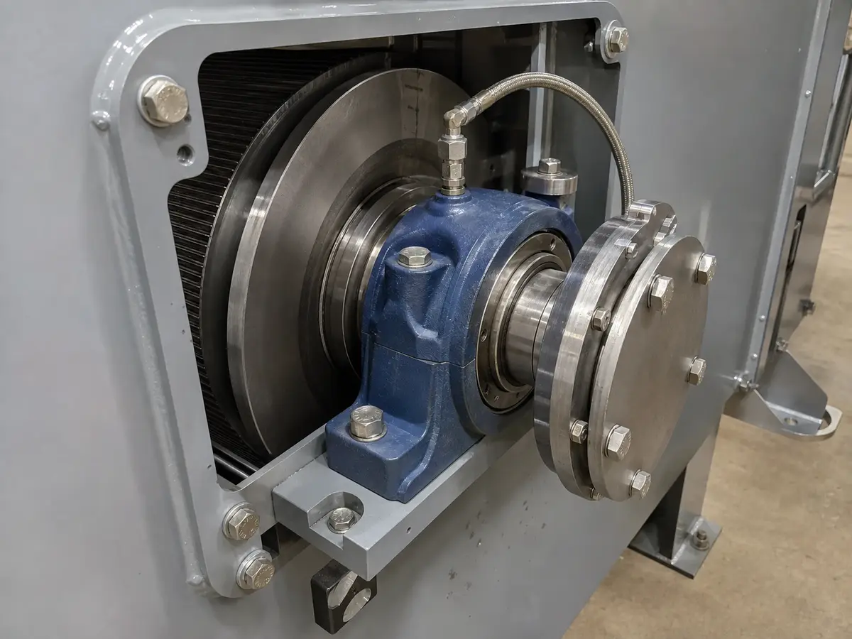 magnetic tube spacing industrial magnetic separation scene