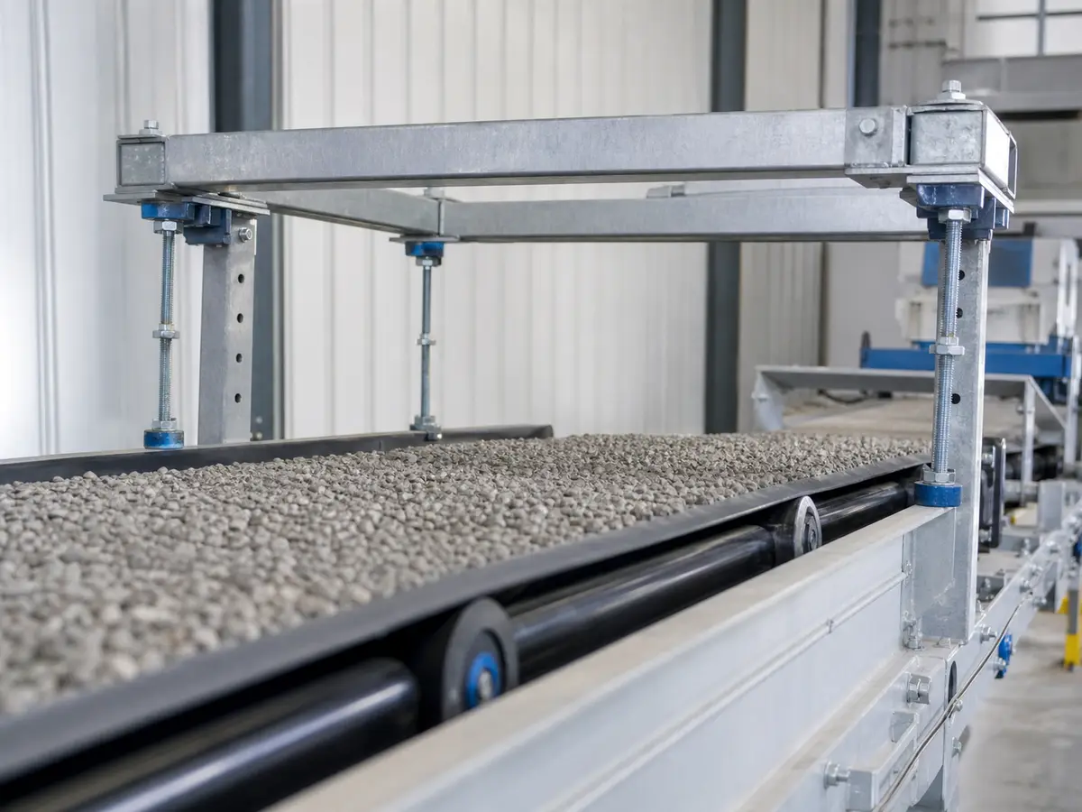 inline vs crossbelt overband magnet industrial magnetic separation scene