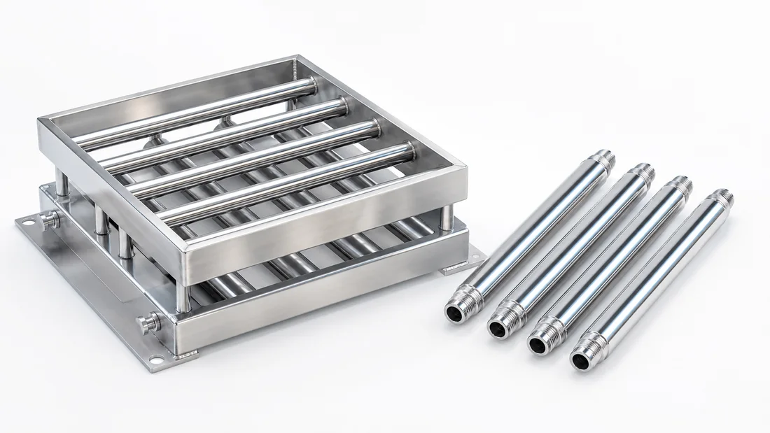 Magnetgitter- und Magnetrohrkomponenten