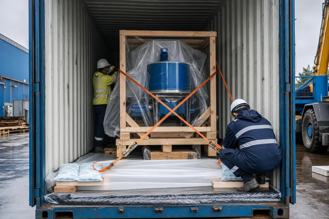Separator Container Lashing